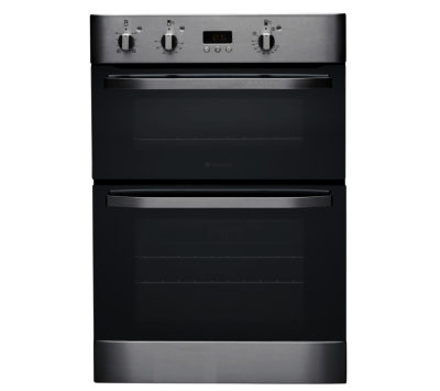HOTPOINT  DHS53XS Electric Double Oven - Stainless Steel